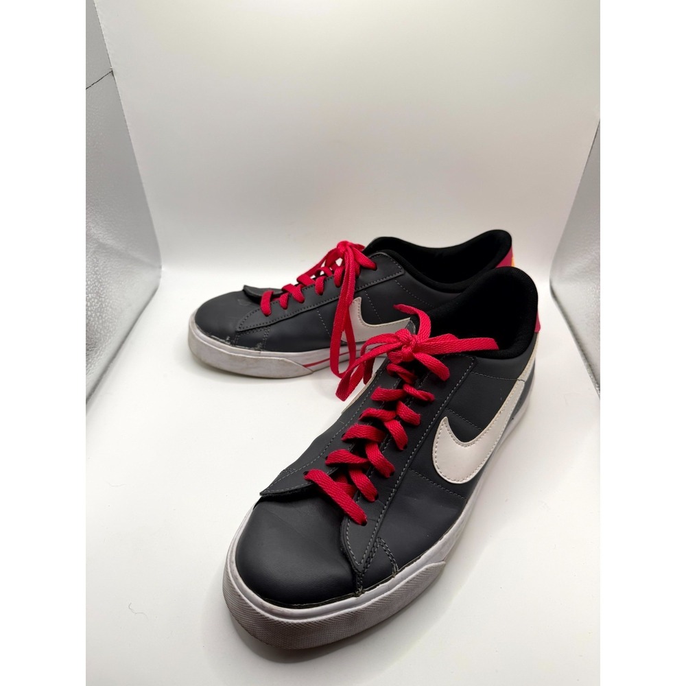 Nike Sweet Classic 354496-026 Womens 9.5 Sneaker Gray Leather Lace Up Shoes
